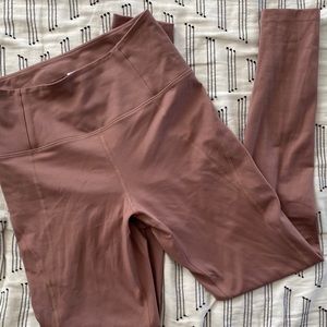 gf collective rose quartz high rise leggings